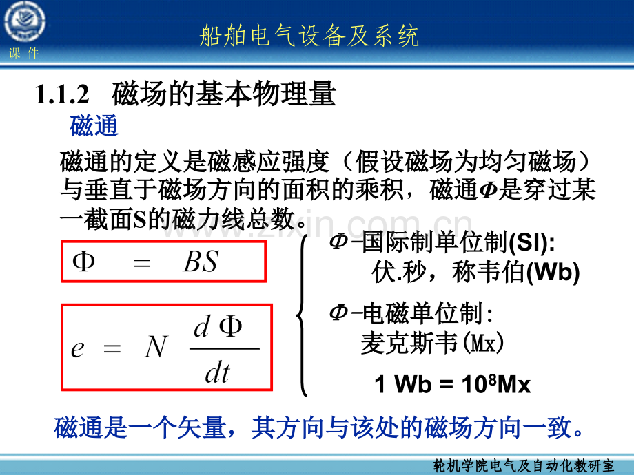 船舶电气设备及系统大连海事大学-第01章-电与磁.pptx_第3页