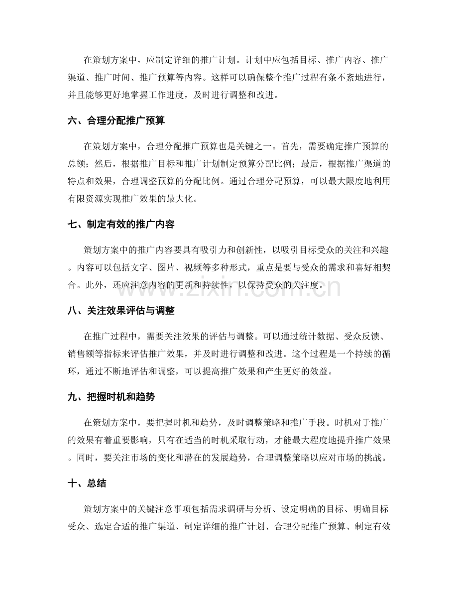 策划方案中的关键注意事项.docx_第2页