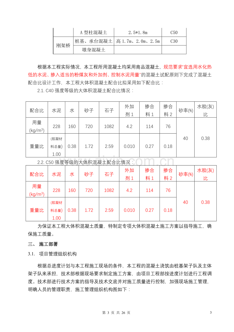 大体积混凝土施工方案(基础承台、框架柱、框架梁等)-se.doc_第3页