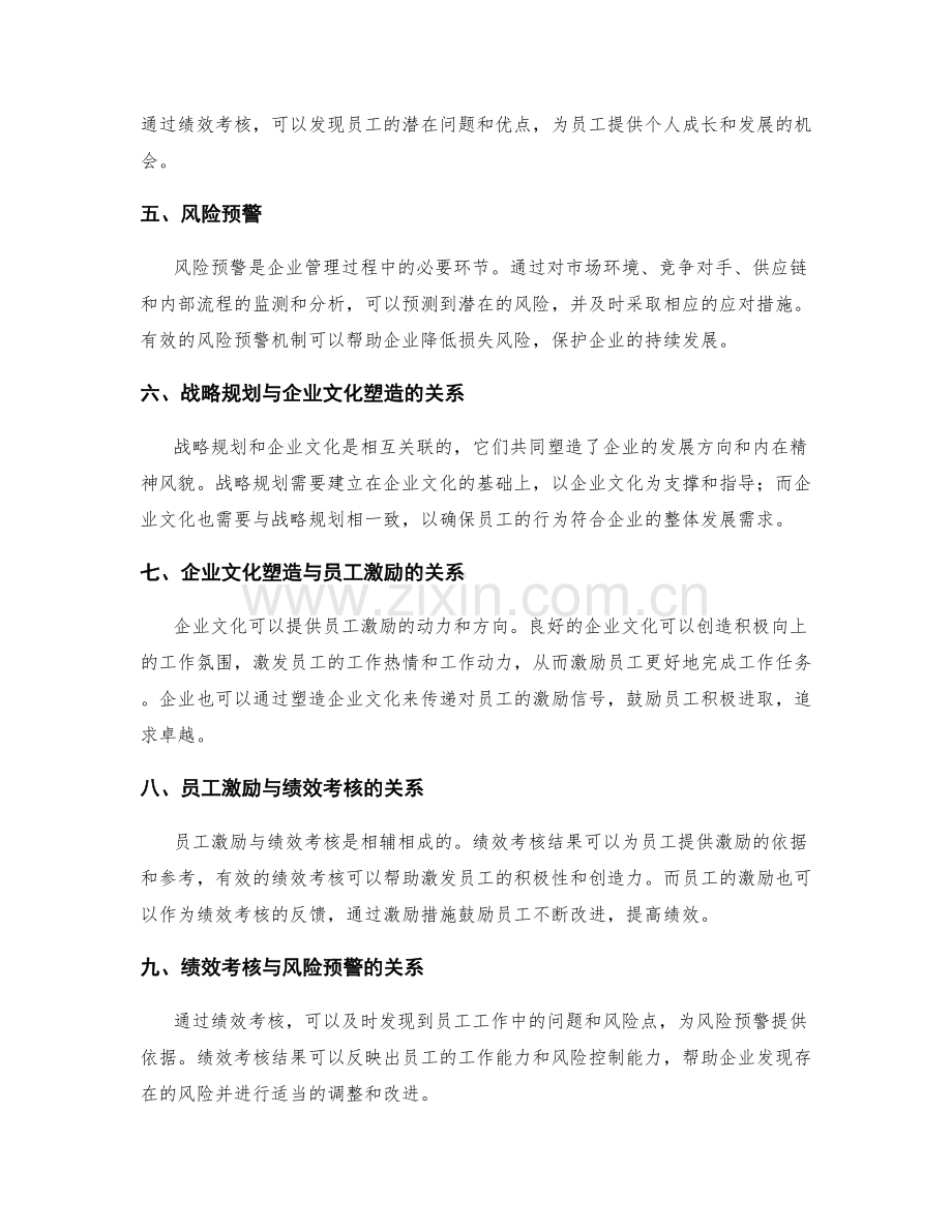 管理制度的战略规划与企业文化塑造与员工激励与绩效考核与风险预警.docx_第2页