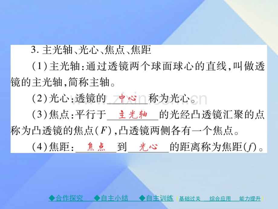 八年级物理全册多彩光科学探究凸透镜成像时透镜新版沪科版.pptx_第3页