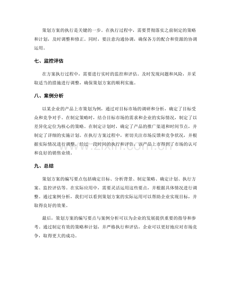 策划方案的编写要点与案例分析.docx_第2页