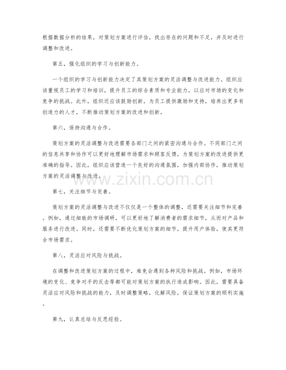 策划方案的灵活调整与改进.docx_第2页