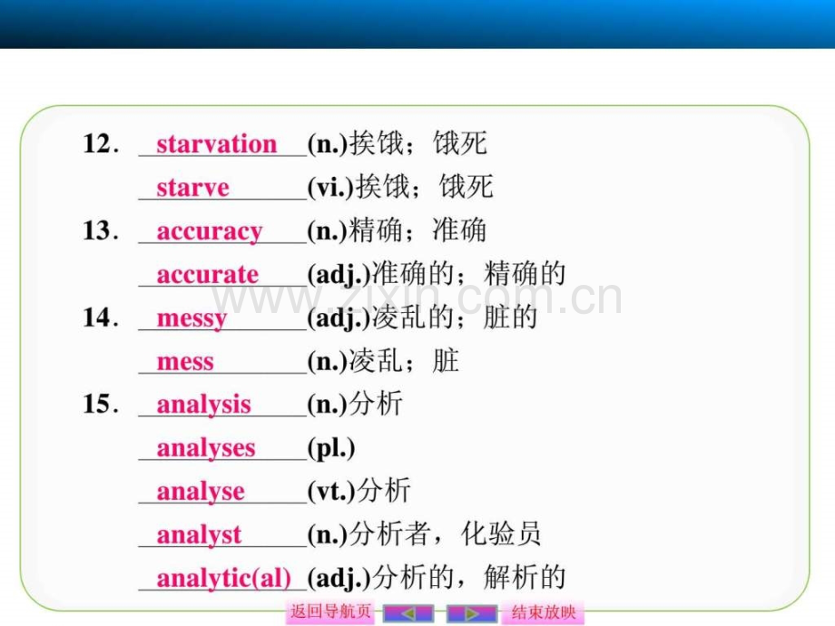 金版新学案2015高考英语人教版大一轮复习讲义9.pptx_第3页