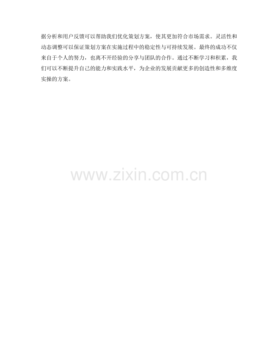 策划方案的创造性与多维度实操.docx_第3页