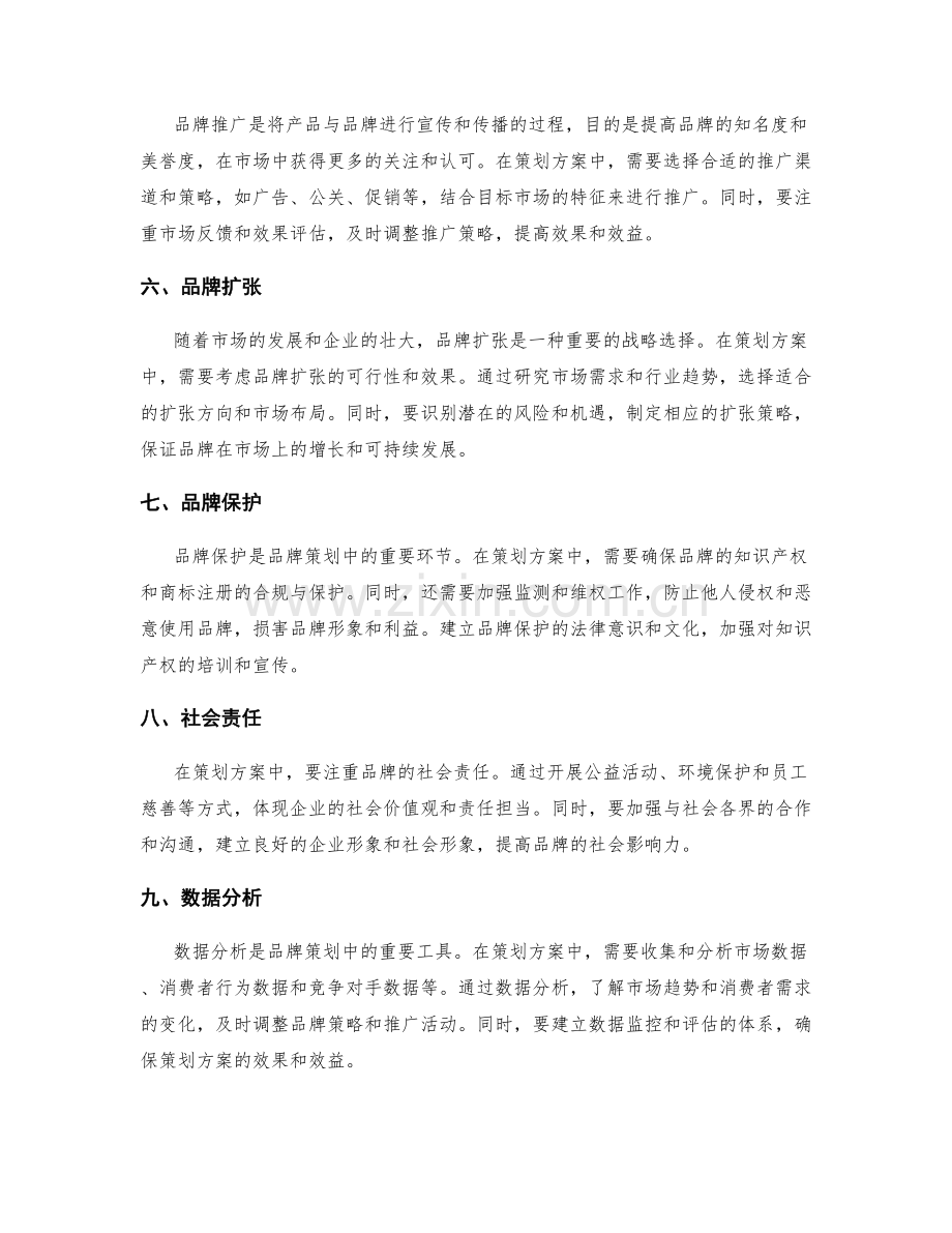 策划方案的品牌分析和目标策略.docx_第2页