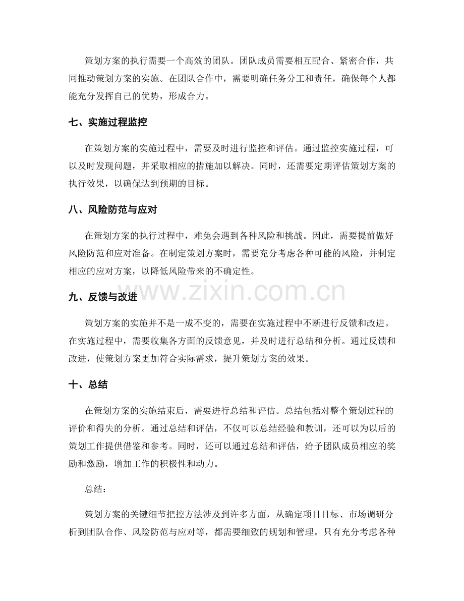 策划方案的关键细节把控方法.docx_第2页