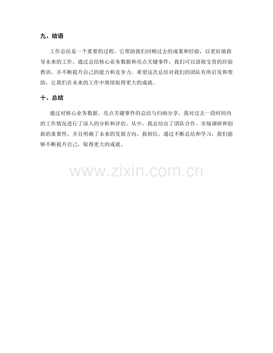 工作总结的核心业务数据与亮点关键事件的总结与归纳分享.docx_第3页