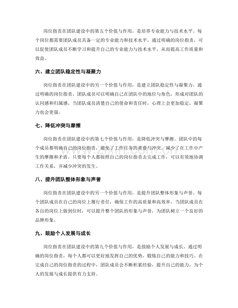 岗位职责在团队建设中的价值与作用.docx_第2页