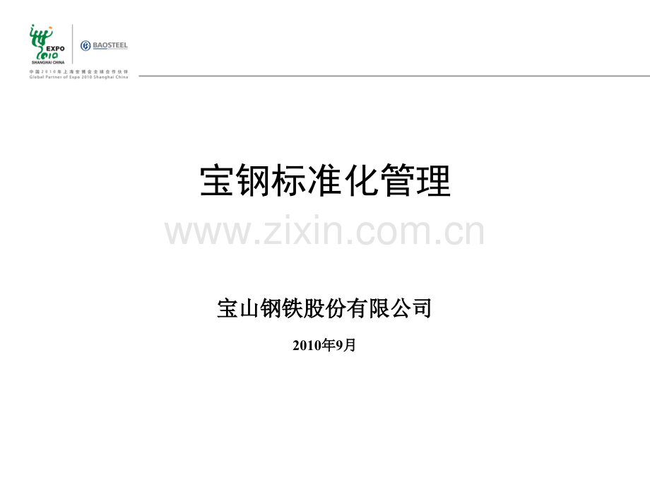 宝钢标准化管理.ppt_第1页