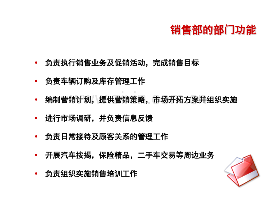 汽车销售公司销售结构及人员配置.ppt_第3页