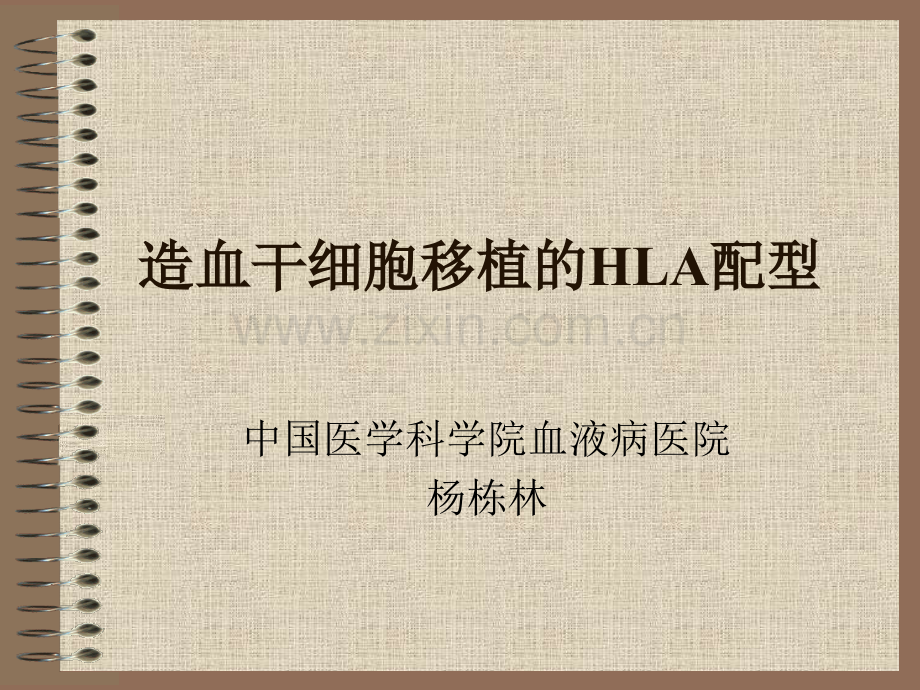 造血干细胞移植的HLA配型.ppt_第1页