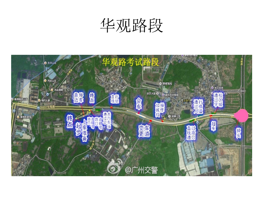 广州市科目三电子路面考试14年10月30日大观路归来总结.ppt_第2页