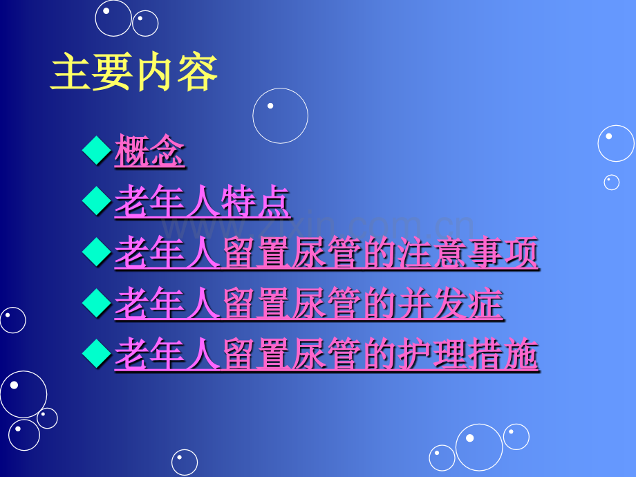 老年人留置尿管的护理(修改后).ppt_第1页