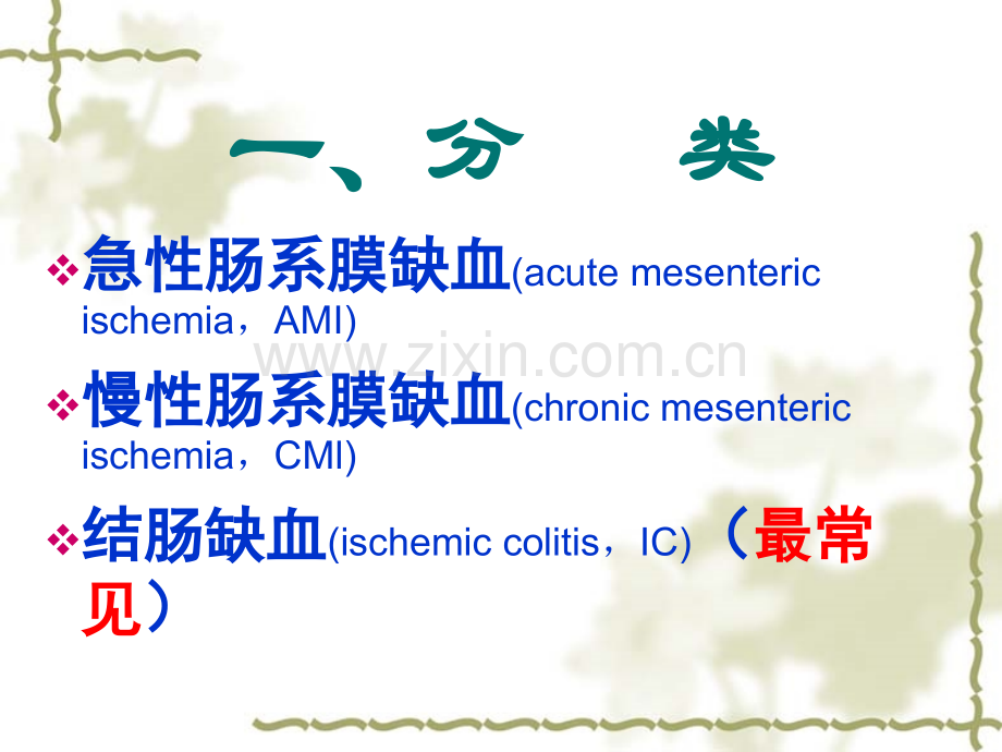 缺血性肠病诊断与治疗.ppt_第3页