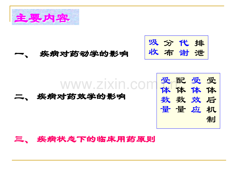 6疾病对临床用药的影响.ppt_第3页