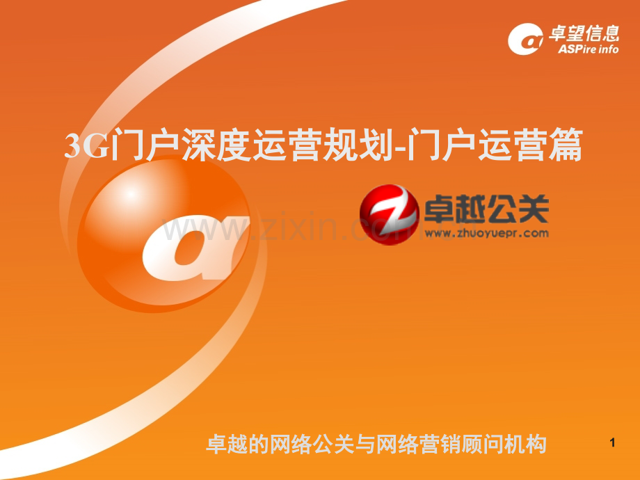 3G门户深度运营规划.ppt_第1页