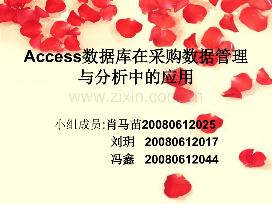 Access在企业管理中应用的实例分析.ppt_第1页