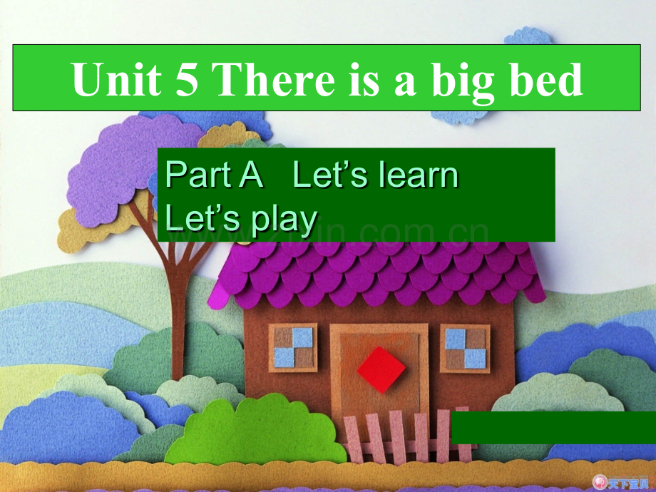 2014新版pep小学五年级上册unit-5-there-is-a-big-bed--.ppt_第1页