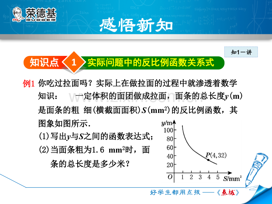 17.4.5--建立反比例函数模型解实际问题.ppt_第3页