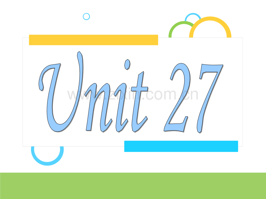 新概念英语青少版1B-Unit27教学内容.ppt_第1页