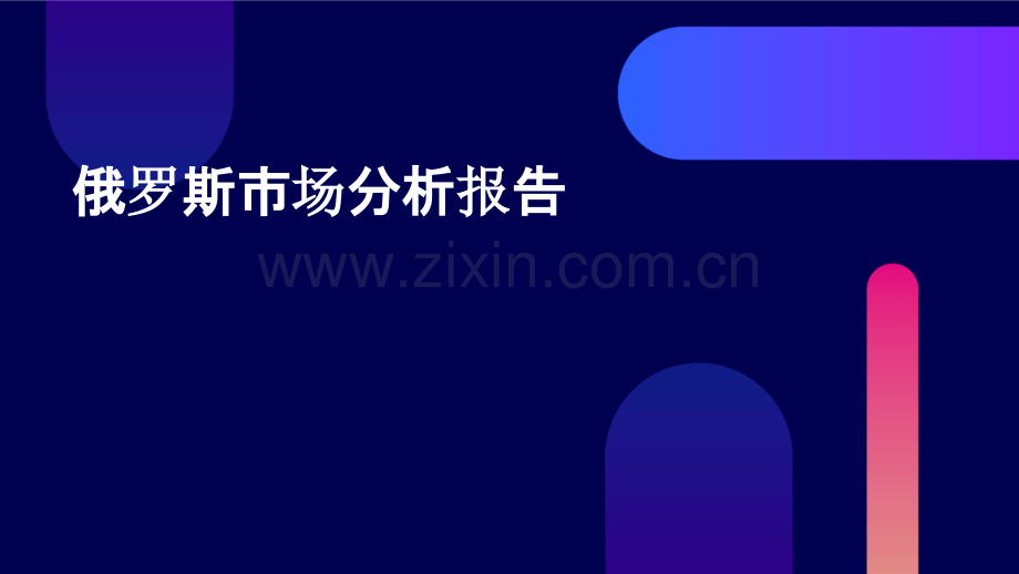 俄罗斯市场分析报告.pptx_第1页