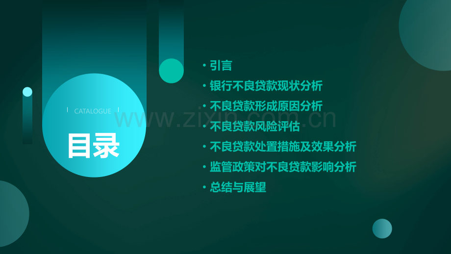 银行不良贷款分析报告.pptx_第2页