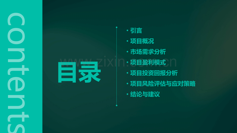 项目盈利点分析报告.pptx_第2页