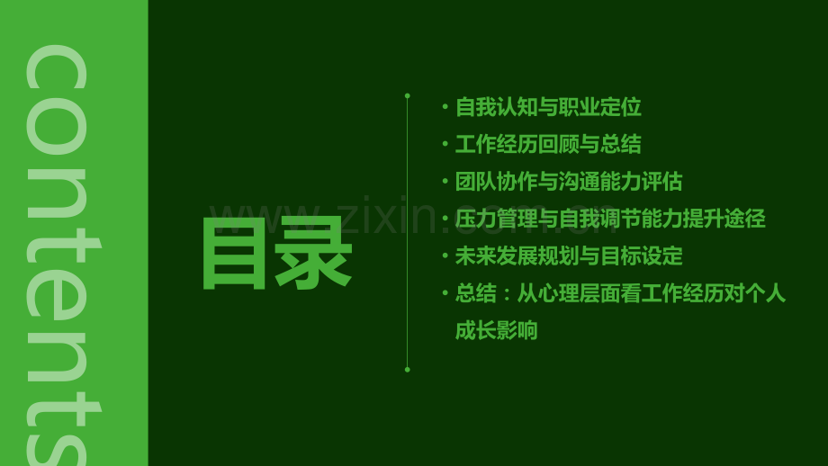 自我心理分析报告工作经历.pptx_第2页