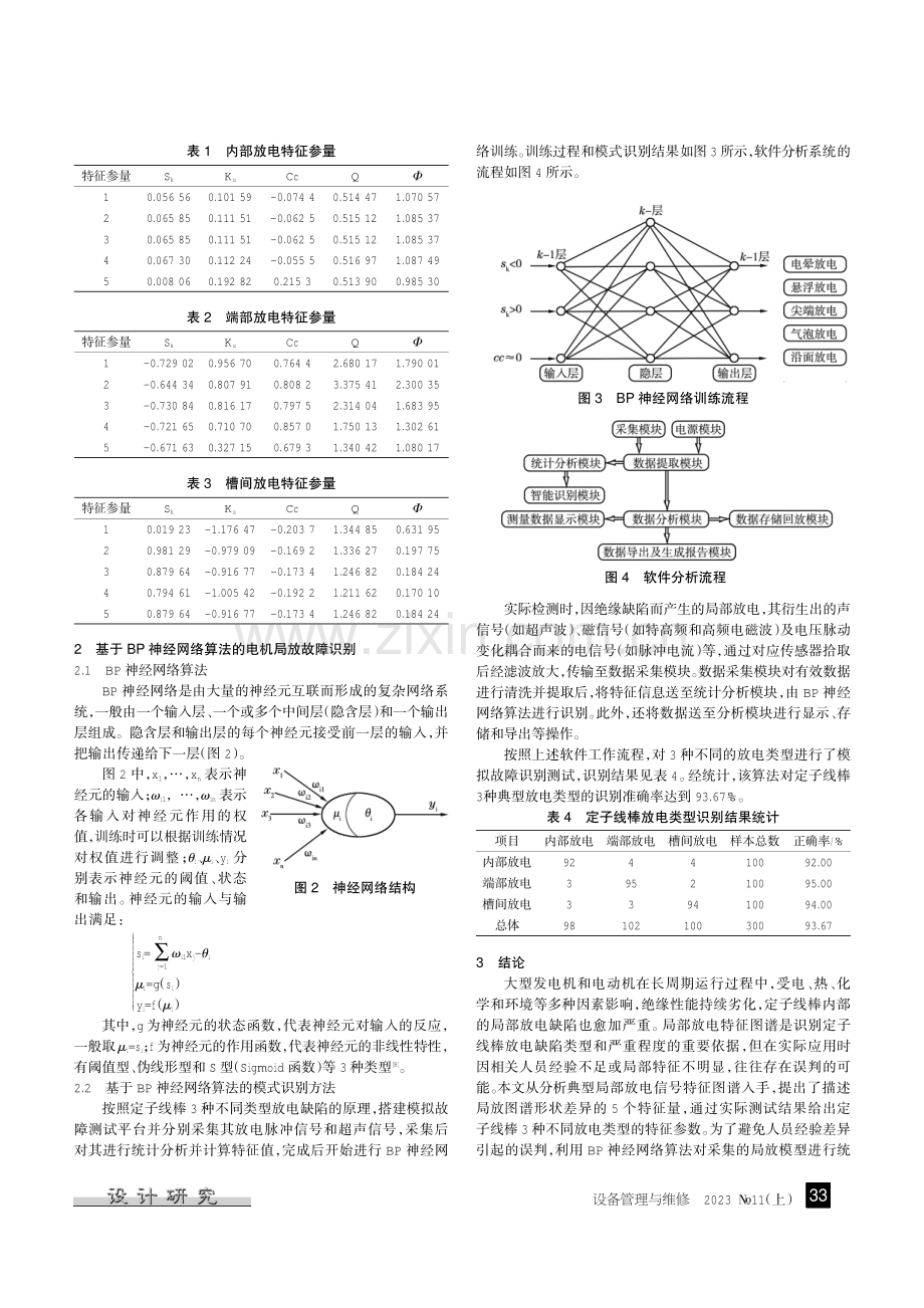 基于BP神经网络的电机局部放电类型识别方法研究.pdf_第3页