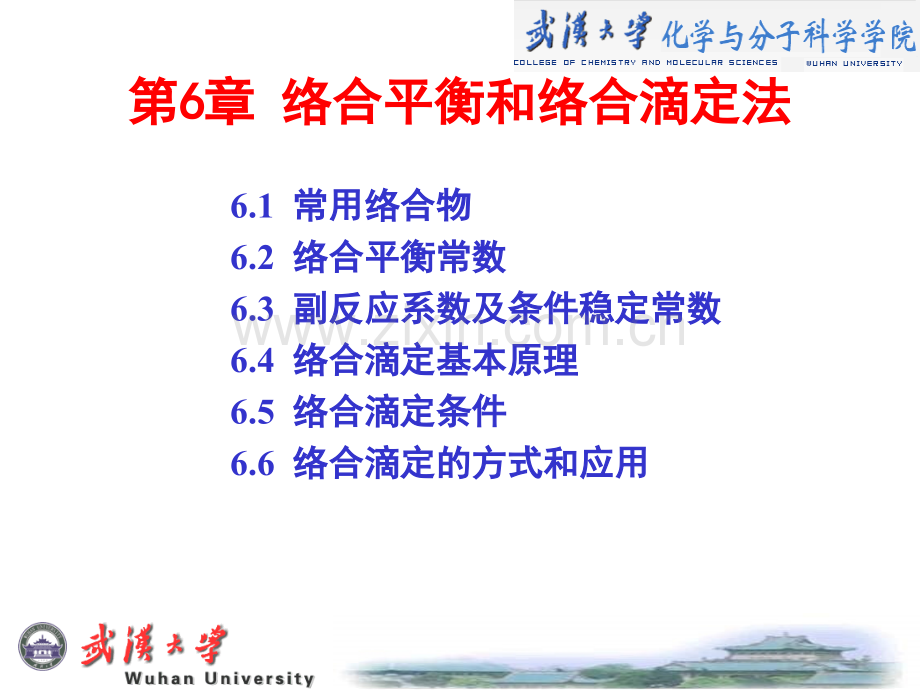 第06章武汉大学分析化学课件.ppt_第1页