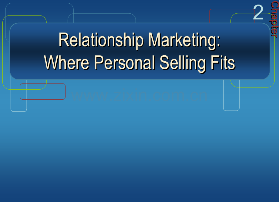 chap02RelationshipMarketing：WherePersonalSellingFits.ppt_第2页