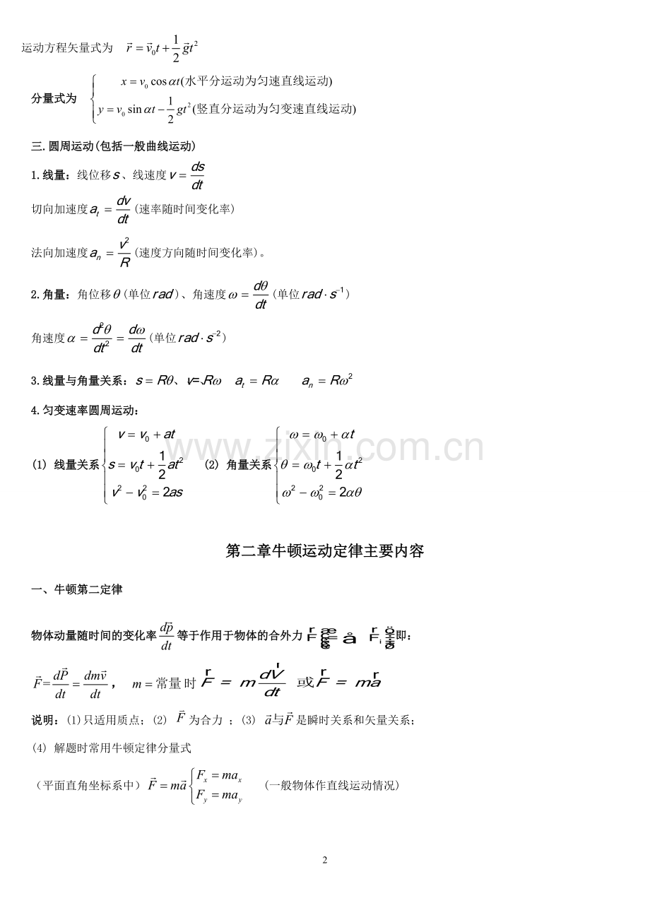 大学物理知识点.pdf_第2页