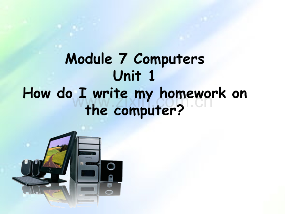 外研社七年级上M7U1-How-do-I-write-my-homework-on-the-computer-PPT.ppt_第2页