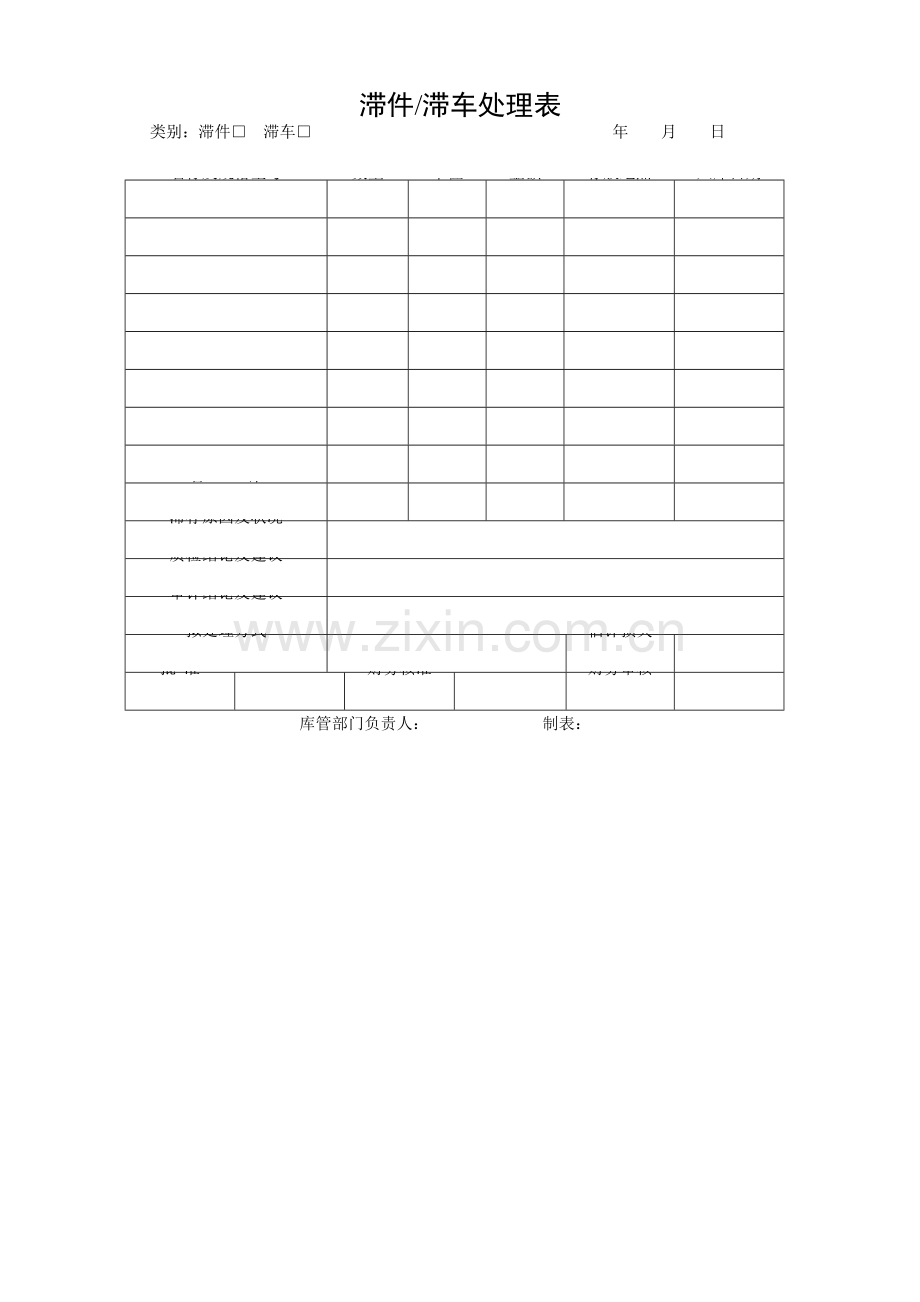 仓库管理表格大全汇总-仓库管理全套常用表格模板.pdf_第3页