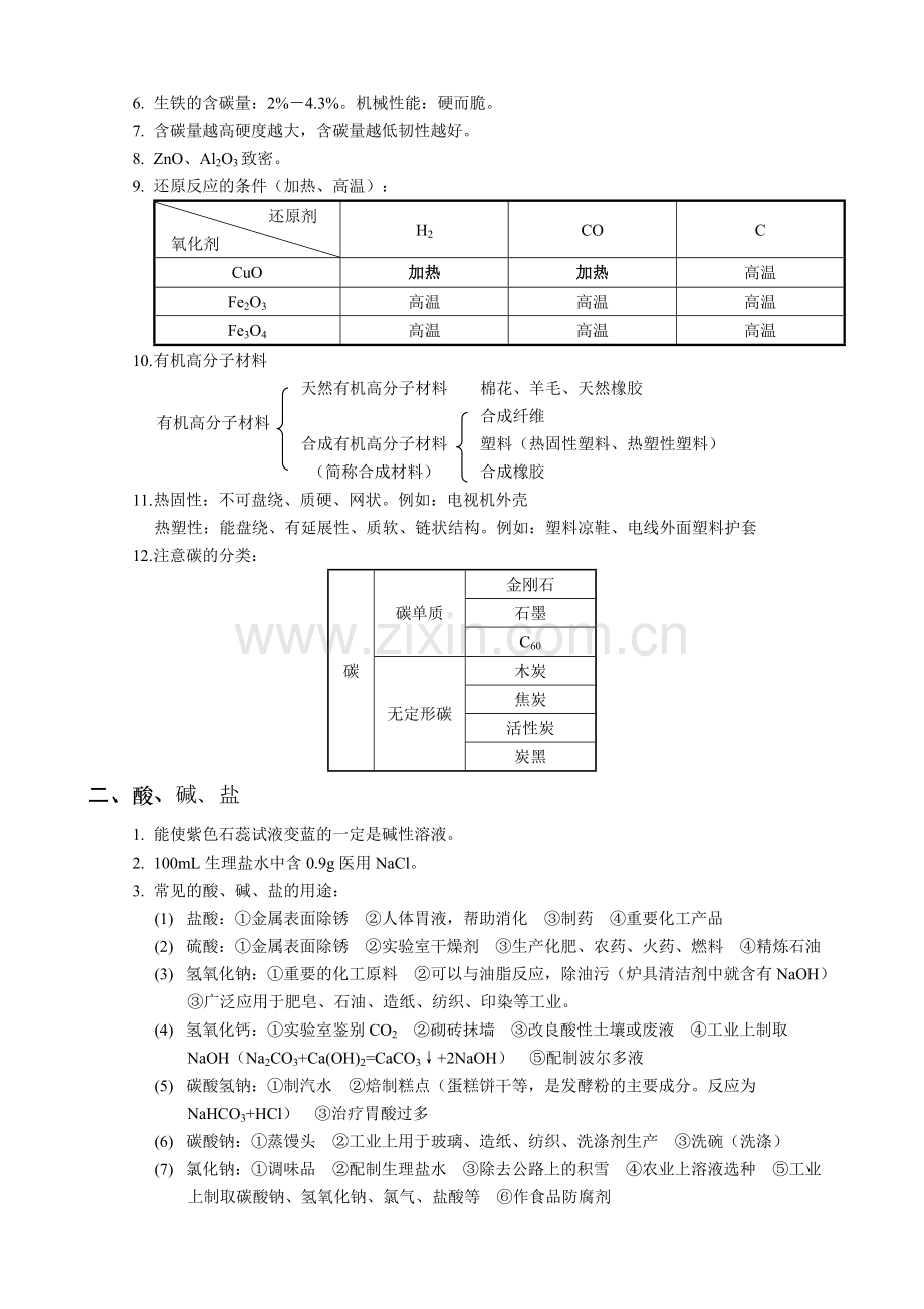 初中化学公式大全.pdf_第3页