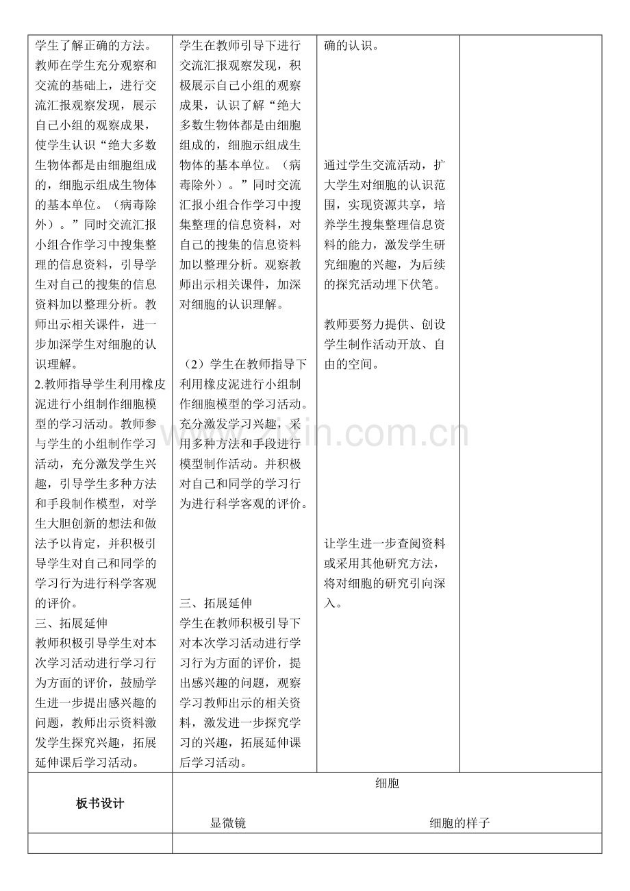 青岛版六年级科学下册全册教案.pdf_第2页