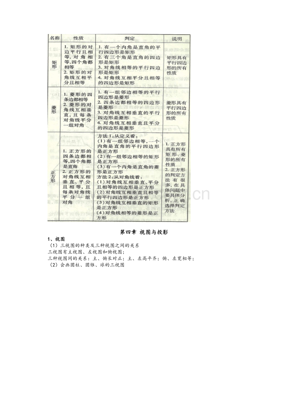 北师大版九年级数学上册知识点总结.doc_第3页