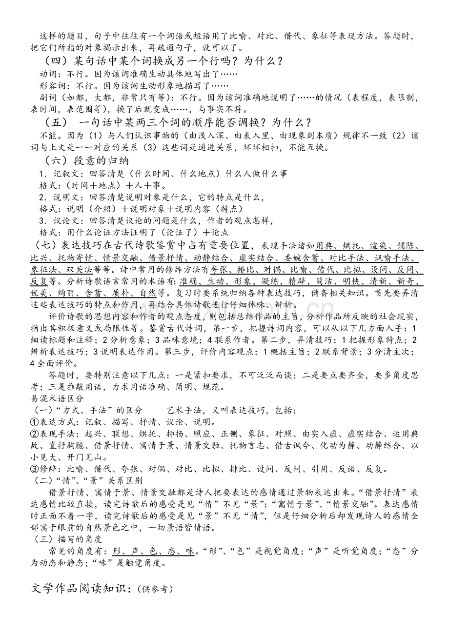 初中语文答题技巧大全.doc_第2页