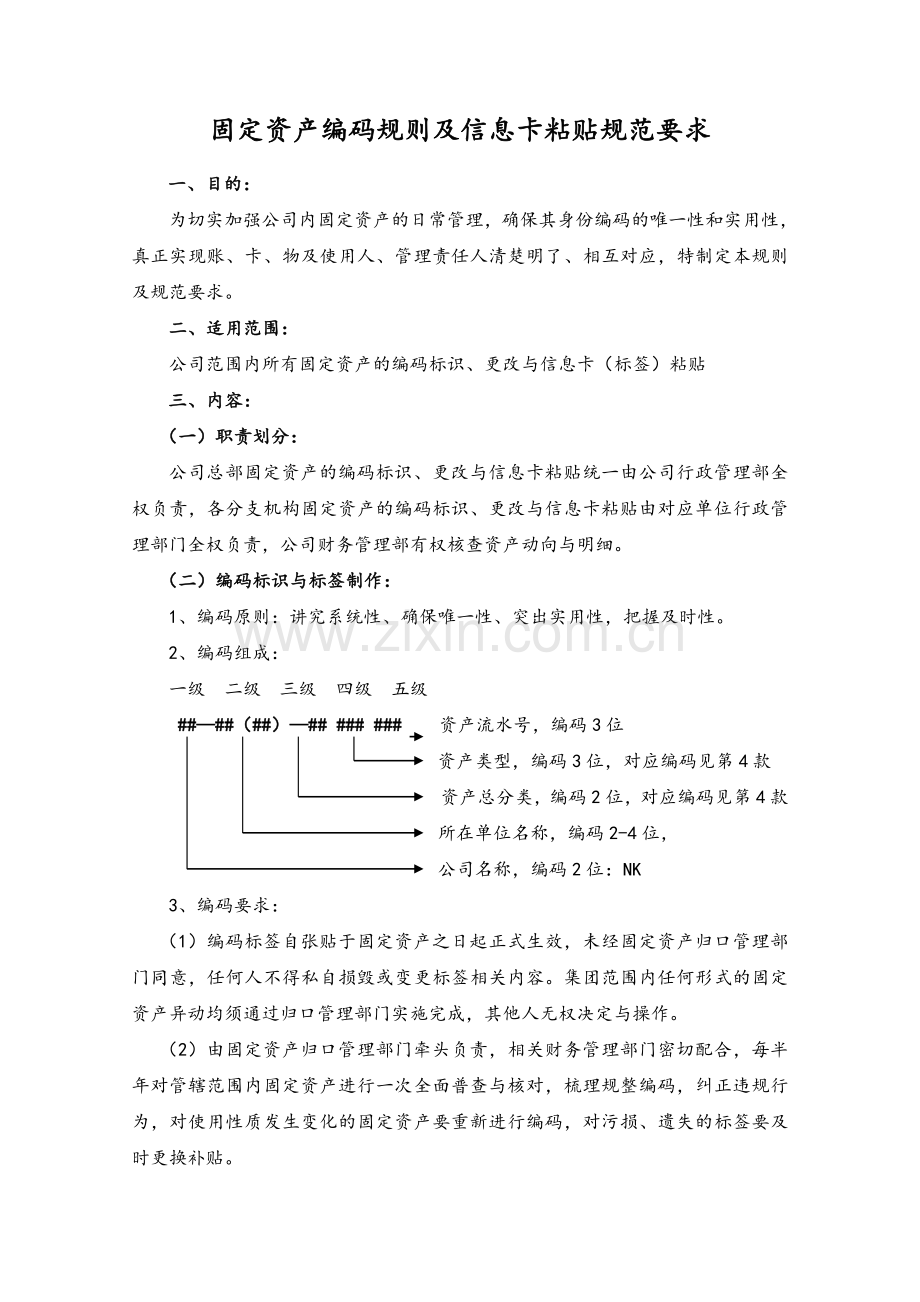 固定资产编码规则.doc_第1页