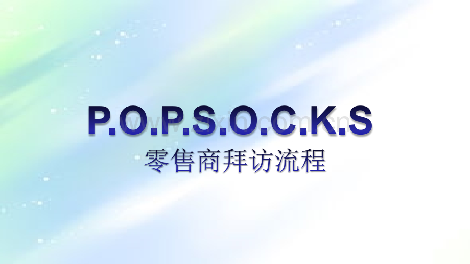 渠道拜访流程ppt.ppt_第1页