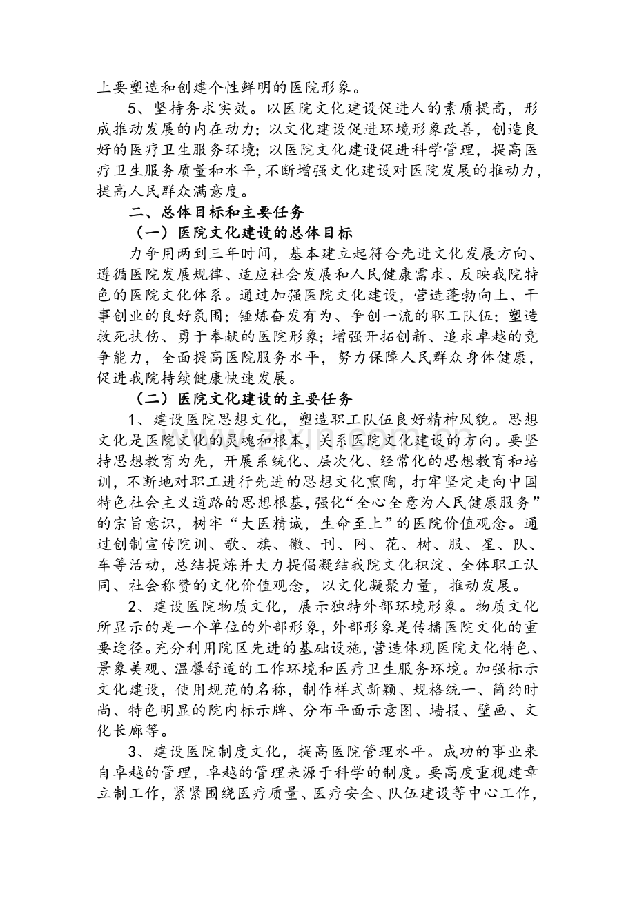 医院文化建设方案.doc_第2页