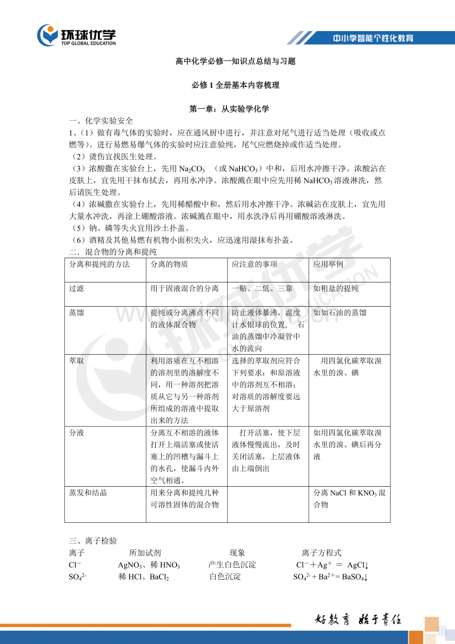 高一化学必修一知识点总结(2).pdf_第1页