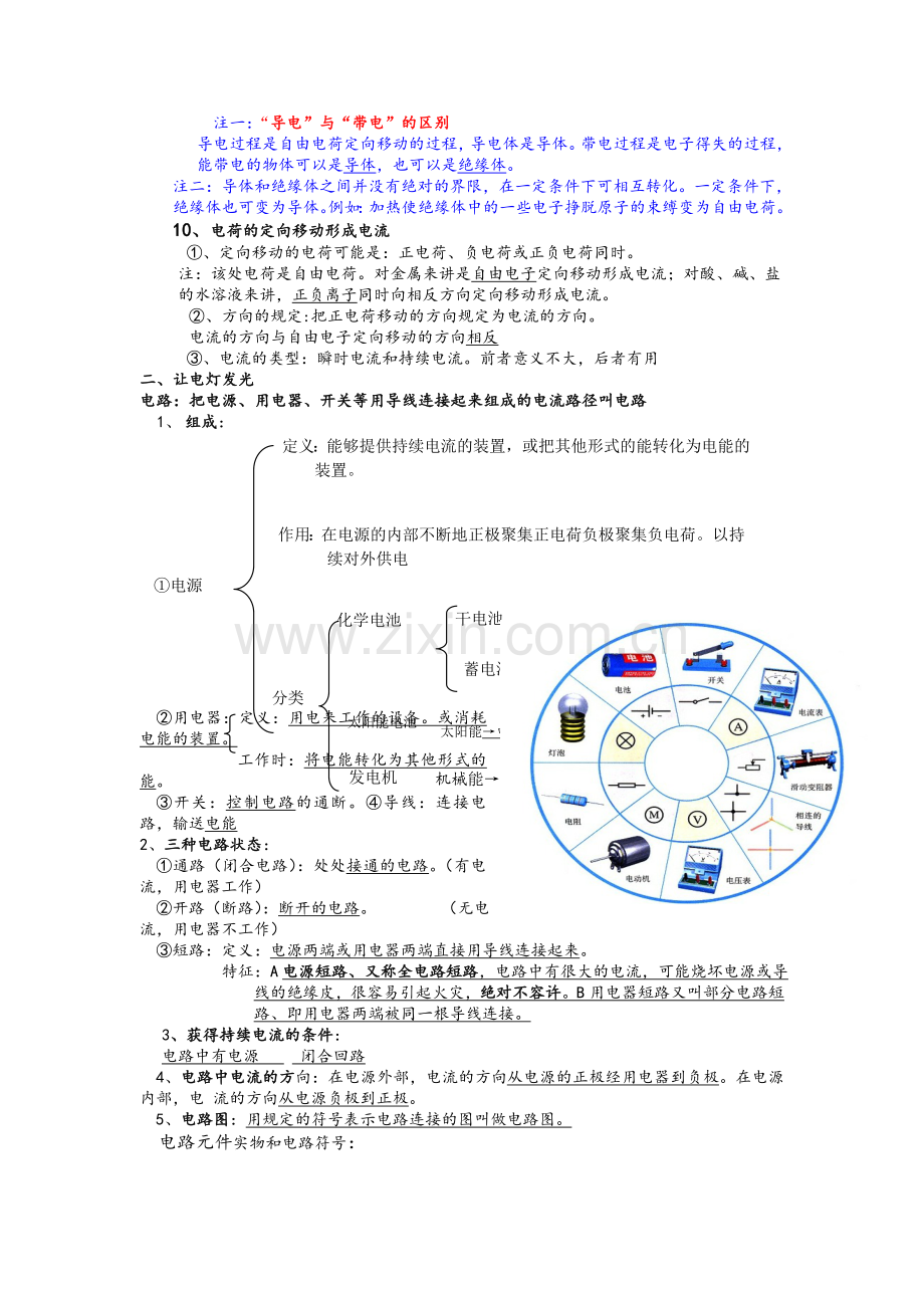 初中九年级物理《了解电路》基础知识汇总.doc_第2页