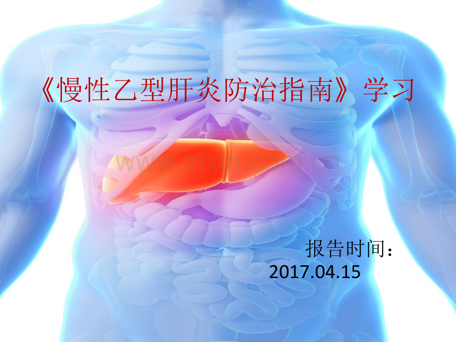 文献阅读-《慢性乙型肝炎防治指南》学习-PPT.pptx_第1页