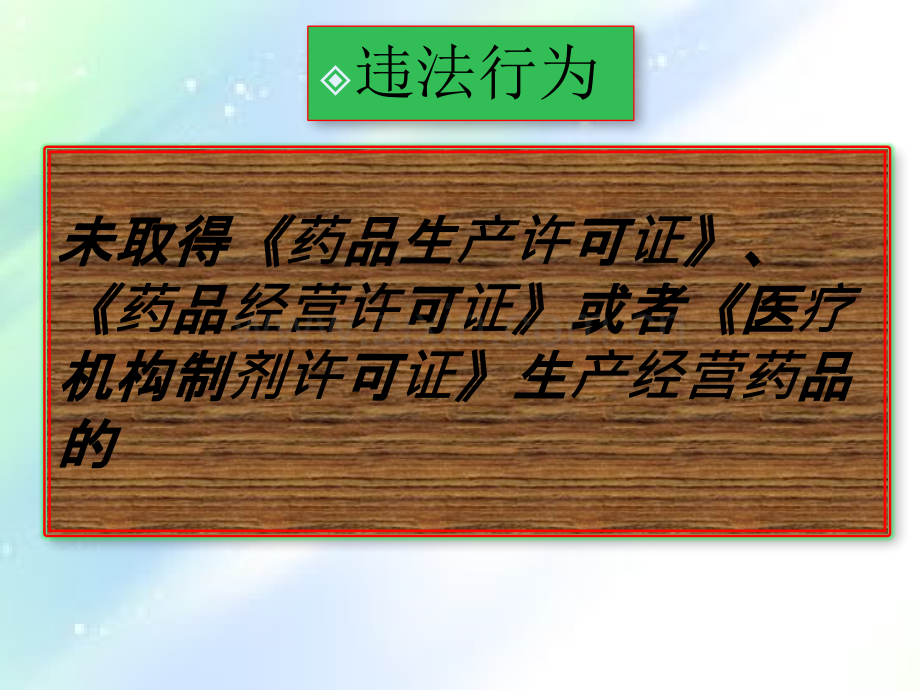 药品、医疗器械常见违法行为及处罚依据.ppt_第2页