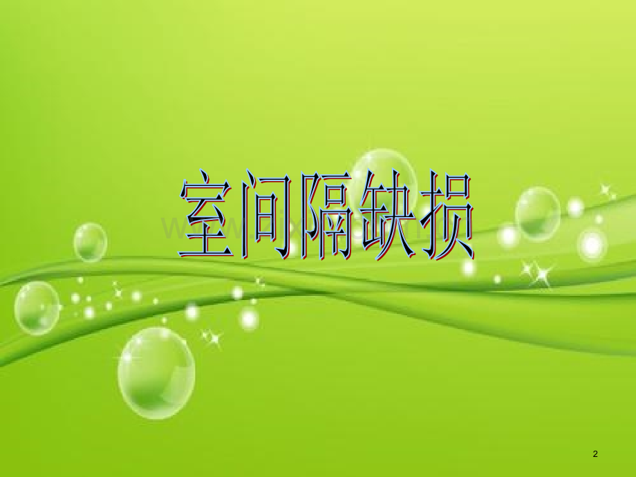 室间隔缺损及相关鉴别的超声诊断-PPT.ppt_第2页