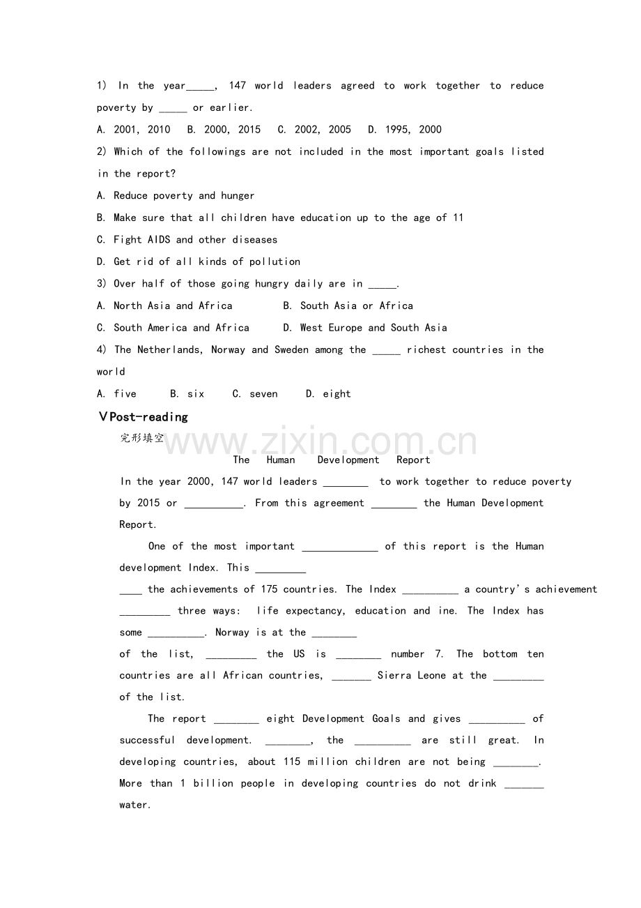 外研版必修三Module2.doc_第3页