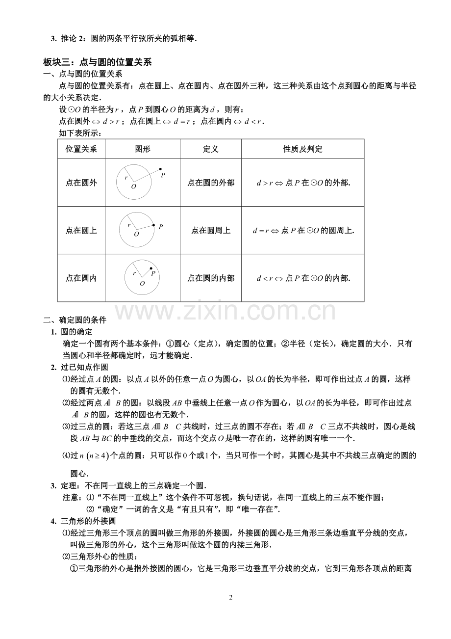 圆的相关知识点.pdf_第2页