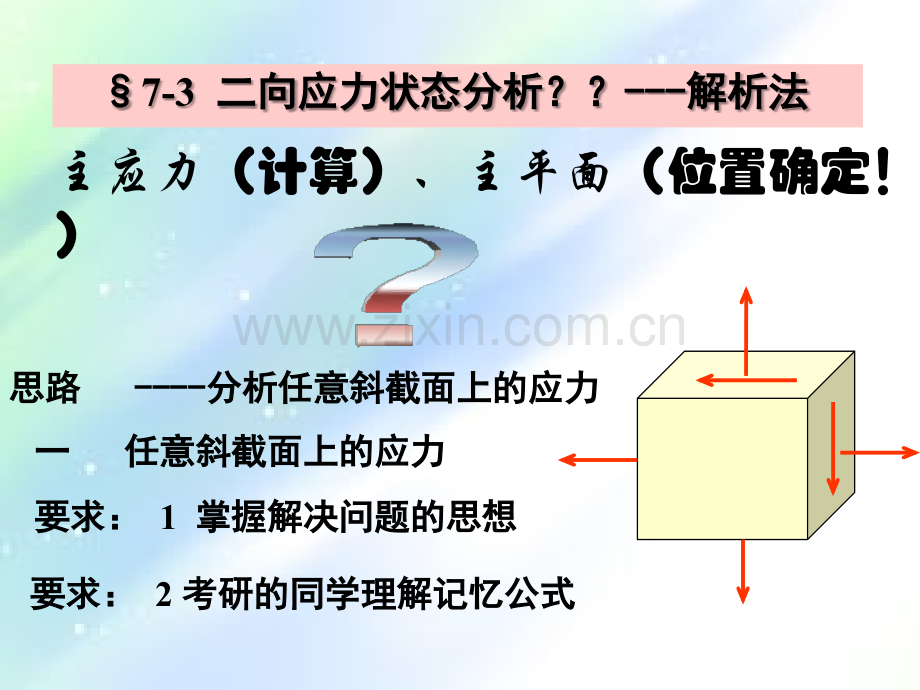 二向应力状态分析--解析法和图解法-PPT.ppt_第2页